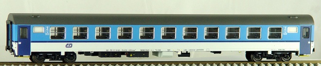 Passenger car 2nd class type Z in "Najbrt" livery.<br /><a href='images/pictures/ACME/52923.JPG' target='_blank'>Full size image</a>